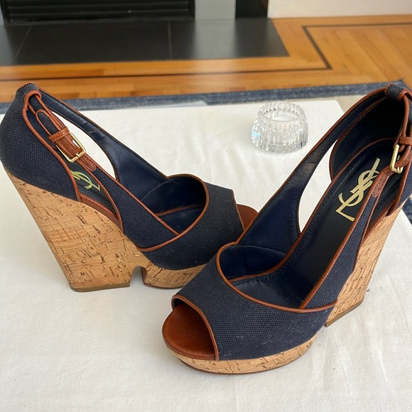 Yves Saint Laurent wedges - Picture 1 of 6